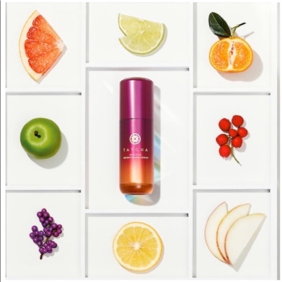 NWT TATCHA Violet C Brightening Serum 20% Vitamin C AHA Facial Dull Exfoliator - Picture 11 of 12